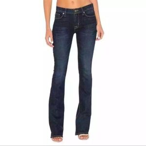 NWT Hudson Midrise Drew Bootcut Jeans 28 Dark Wash